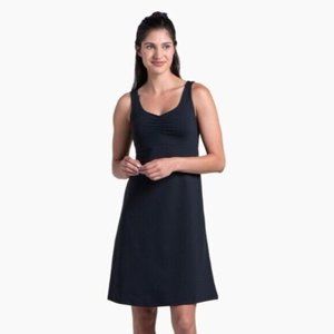 New no tags KUHL large 'Mova Aktiv' Sleeveless V-Neck Fit Flare dress